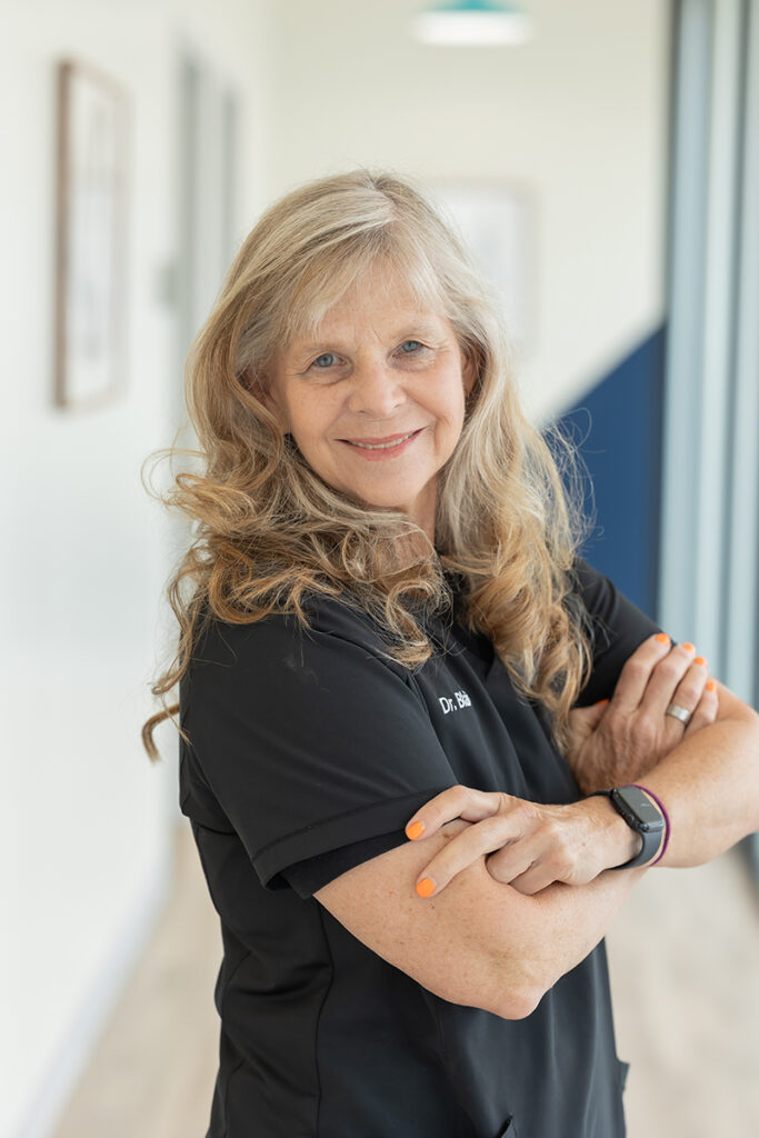 Veterinarian Dr. Linda Blair at Urgent Pet Care Center in OKC.