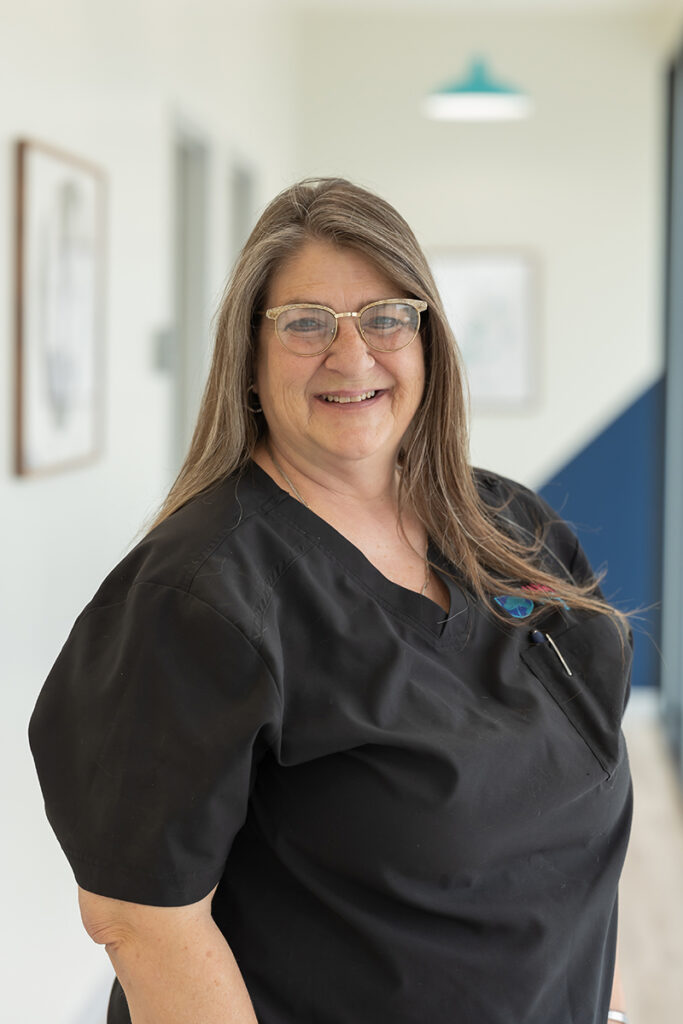 Veterinary Technician & Purchasing Manager Terri Knighton-Christian at Urgent Pet Care Center in OKC.