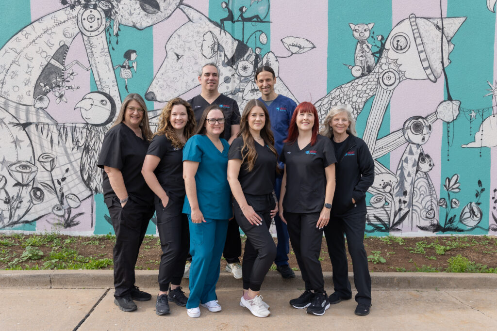 Emergency vet near Piedmont team providing compassionate care at walk-in vet clinic minutes from Piedmont